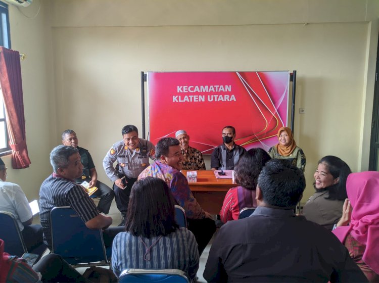 RAPAT KOORDINASI PENGURUS FKDM KECAMATAN KLATEN UTARA