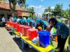 MERIAH DAN EDUKATIF! ANAK-ANAK PAUD BELANGWETAN BELAJAR CUCI TANGAN BERSAMA IBU BUPATI KLATEN