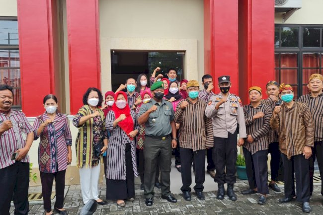 ASN KECAMATAN KLATEN UTARA MEMPERINGATI HARI LAHIR PANCASILA