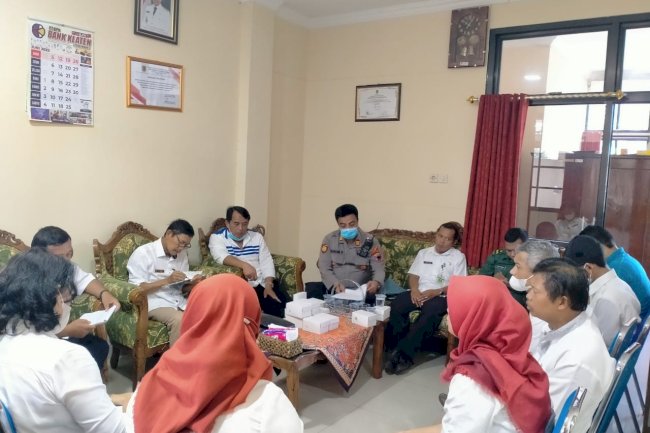RAPAT KOORDINASI KAMTIBMAS BULAN DANA PMI DAN KAITAN PENANGANAN STUNTING