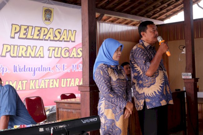PELEPASAN PURNA TUGAS CAMAT KLATEN UTARA