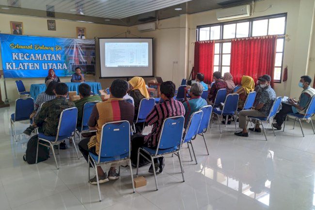 RAPAT KOORDINASI APBDESA SE KECAMATAN KLATEN UTARA