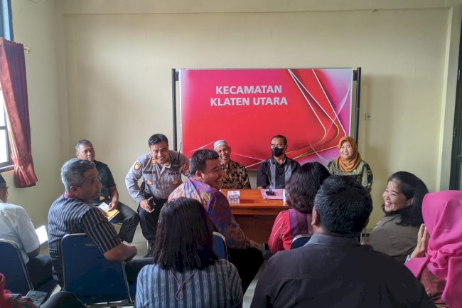 RAPAT KOORDINASI PENGURUS FKDM KECAMATAN KLATEN UTARA