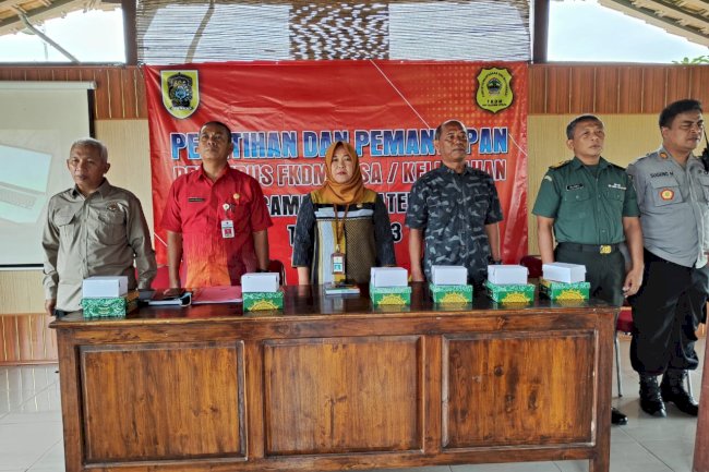 PELANTIKAN & PEMANTAPAN PENGURUS FKDM DESA/KELURAHAN SE KECAMATAN KLATEN UTARA