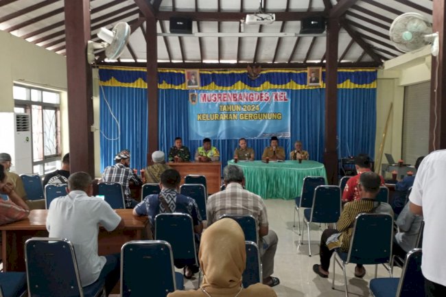 MUSRENBANGKEL DALAM RANGKA PENYUSUNAN RKP DI KELURAHAN GERGUNUNG