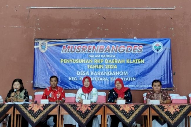 MUSRENBANGDES DALAM RANGKA PENYUSUNAN RKP DI DESA KARANGANOM