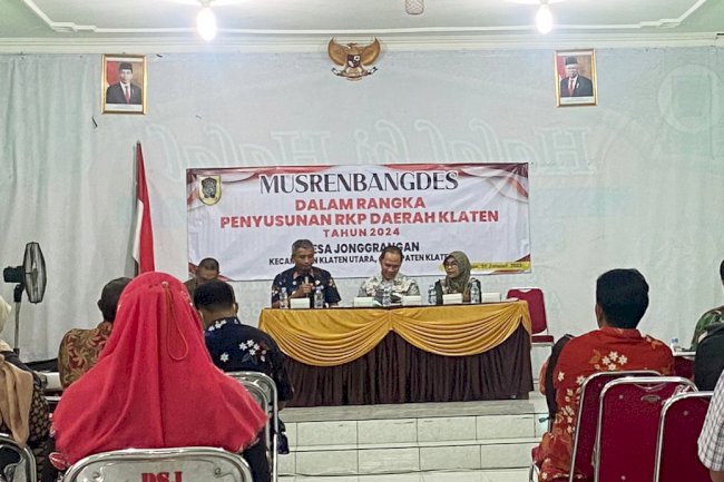 MUSRENBANGDES DALAM RANGKA PENYUSUNAN RKP DI DESA JONGGRANGAN