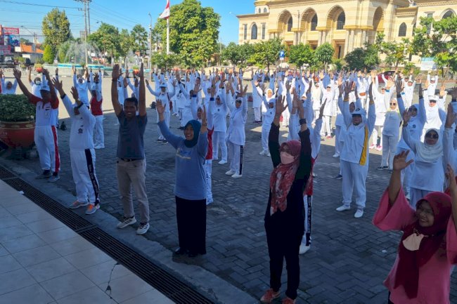 PERINGATAN HUT SENAM SEHAT INDONESIA 4 TAHUN