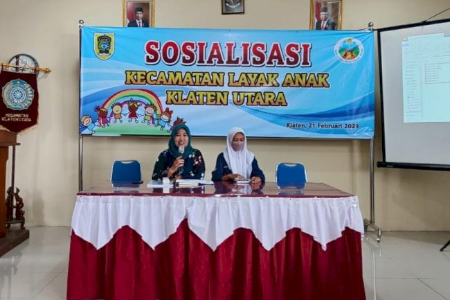 SOSIALISASI KECAMATAN LAYAK ANAK