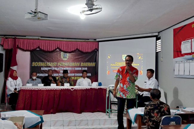 SOSIALISASI PERDA KAB KLATEN NO 9 TH 2019 DI BARENG LOR