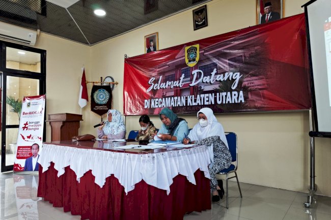 RAPAT RUTIN PKK SE KECAMATAN KLATEN UTARA