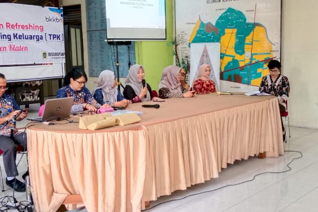 ORIENTASI & REFRESHING KADER TIM PENDAMPING KELUARGA SE KECAMATAN KLATEN UTARA