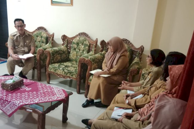 RAPAT KOORDINASI DENGAN CAMAT & KASI PPM BARU