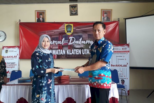 SERTIJAB TP PKK KECAMATAN KLATEN UTARA