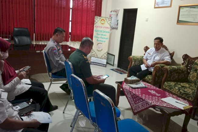 RAKOR BERSAMA LINSEK & ASN DI KLATEN UTARA