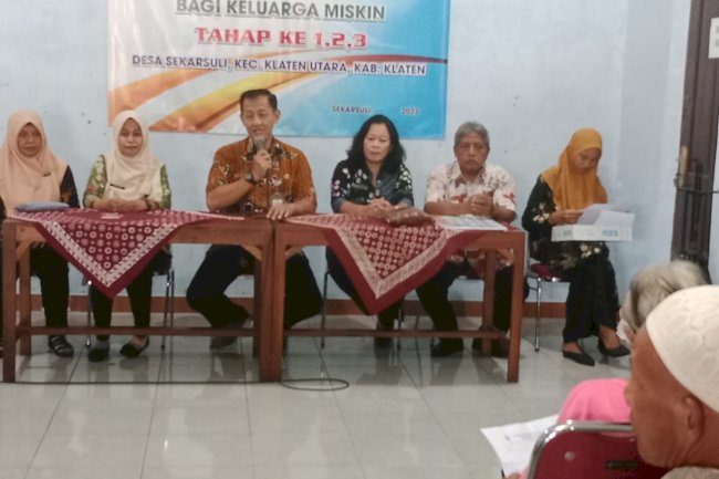 PENYALURAN BLT DD TAHAP 1 2 3 DI DESA SEKARSULI