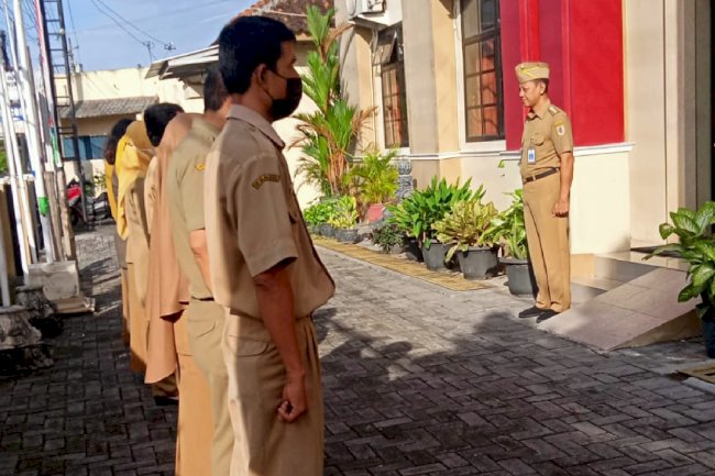 APEL PAGI PEJABAT STRUKTURAL KLATEN UTARA