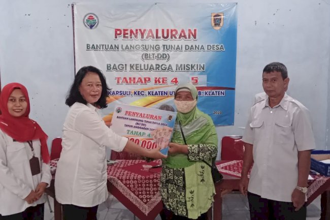 PENYALURAN DANA BLT-DD TAHAP 4 DAN 5 DI DESA SEKARSULI