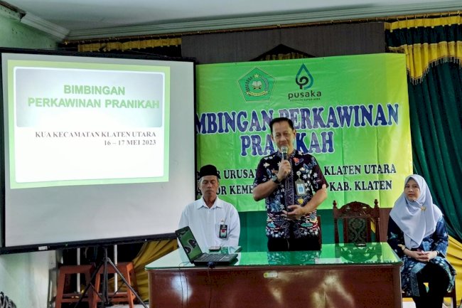BIMBINGAN PERKAWINAN PRANIKAH KECAMATAN KLATEN UTARA