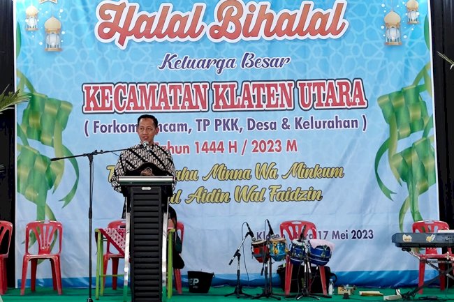 HALAL BIHALAL KELUARGA BESAR KECAMATAN KLATEN UTARA