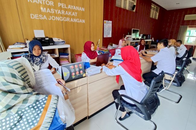 MONEV DANA DESA JONGGRANGAN DAN DESA BELANGWETAN