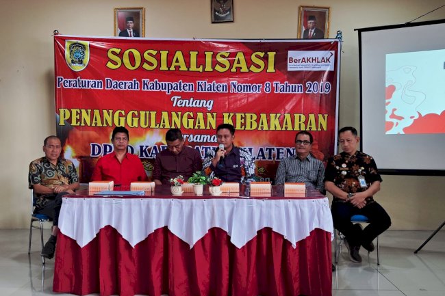 SOSIALISASI PERDA NO 8 TAHUN 2019 BERSAMA DPRD KAB KLATEN