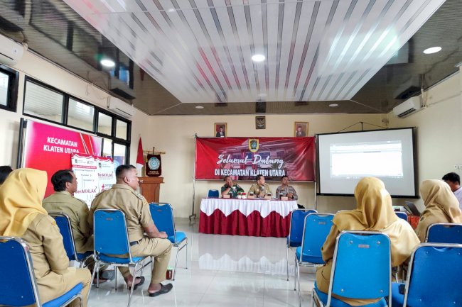RAPAT KOORDINASI MENYAMBUT HUT KAB KLATEN DAN HUT RI 