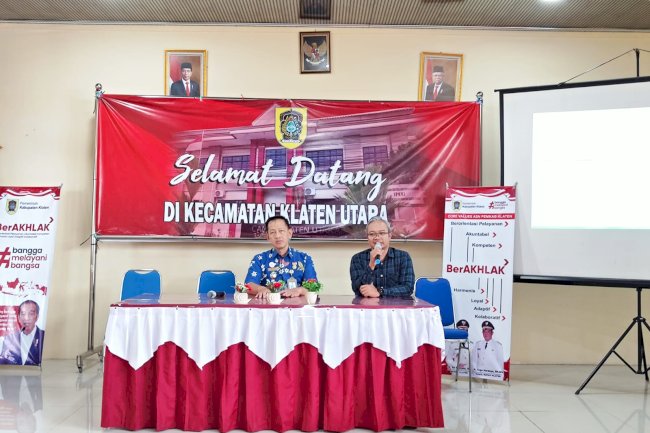 KESEJAHTERAAN BAGI RT RW DAN BPD KLATEN UTARA