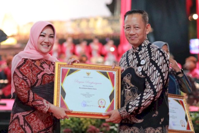 KEREN! KECAMATAN KLATEN UTARA MENYABET 3 PENGHARGAAN
