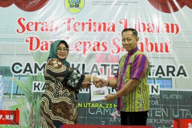 SAH! SERTIJAB & LEPAS SAMBUT CAMAT KLATEN UTARA