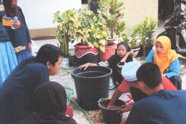 PELATIHAN PEMBUATAN TELUR ASIN BAGI ODGJ DESA KETANDAN