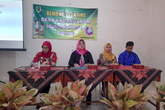 REMBUG STUNTING DI DESA KARANGANOM 