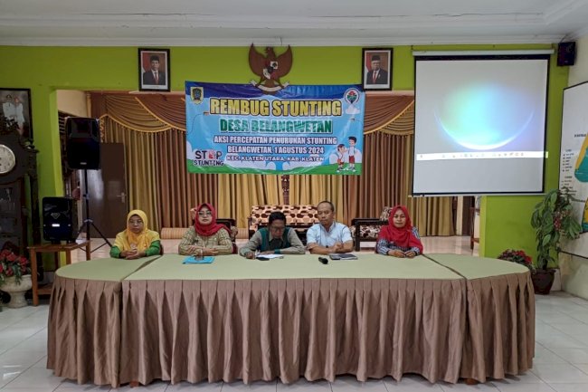 REMBUG STUNTING DI DESA BELANGWETAN