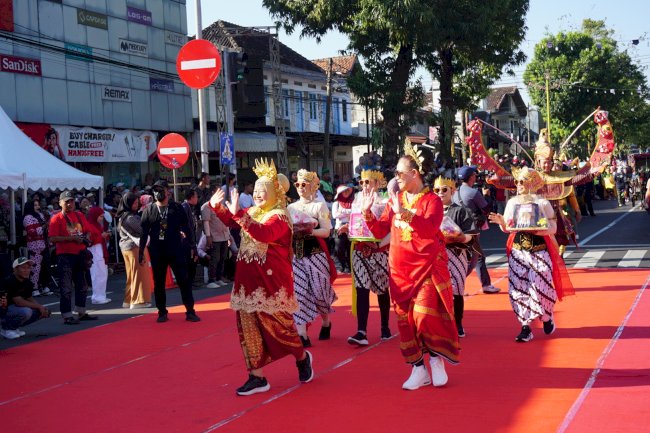 KLATEN UTARA IKUT ANDIL  DALAM KIRAB BUDAYA KLATEN 2024
