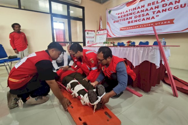 PELATIHAN RELAWAN KEBENCANAAN DAN RINTISAN DESA TANGGUH BENCANA