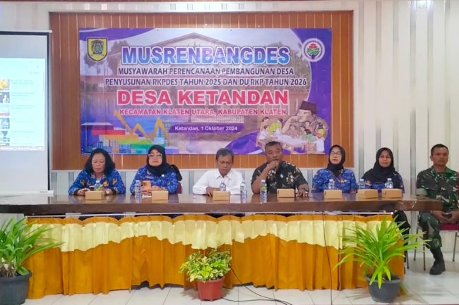 MUSRENBANGDES SE KECAMATAN KLATEN UTARA TAHUN 2025