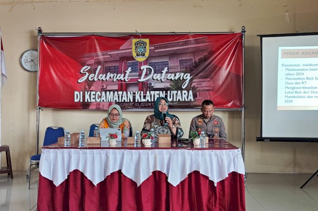 MINI LOKAKARYA PERCEPATAN PENURUNAN STUNTING DI KECAMATAN KLATEN UTARA