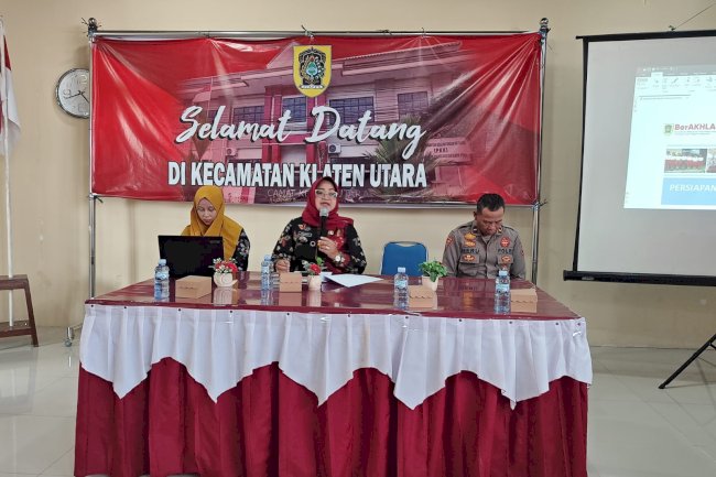 PERSIAPAN REMBUG STUNTING DI KECAMATAN KLATEN UTARA