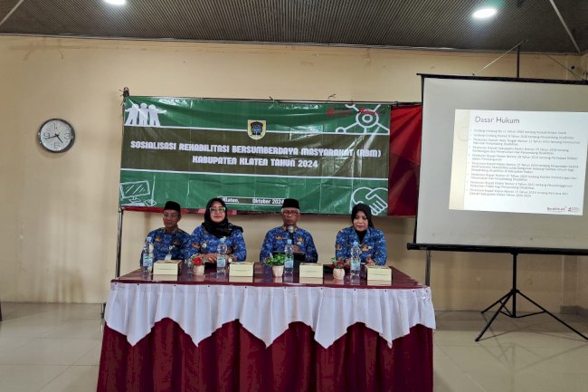 SOSIALISASI REHABILITASI BERSUMBERDAYA MASYARAKAT (RBM) TAHUN 2024