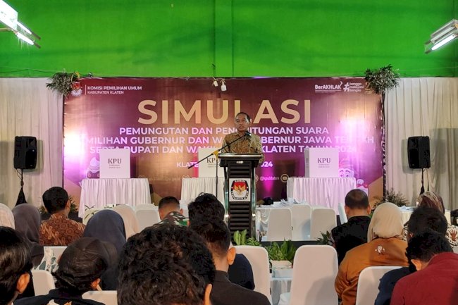 SIMULASI PENCOBLOSAN & PEMUNGUTAN SUARA PEMILIHAN GUBERNUR & WAKIL, BUPATI & WAKIL