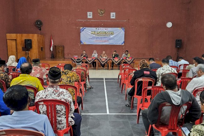 MUSDESUS PENETAPAN KPM & BLT DD TA 2025 DESA KARANGANOM
