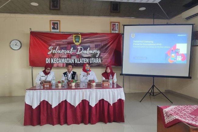 SOSIALISASI PPID KECAMATAN & DESA DI KECAMATAN KLATEN UTARA