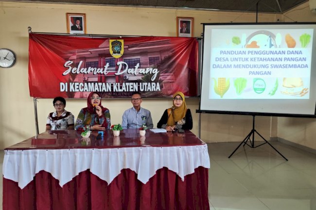 RAPAT KOORDINASI & SOSIALISASI PELAKSANAAN KETAHANAN PANGAN MENGGUNAKAN DANA DESA  TAHUN 2025