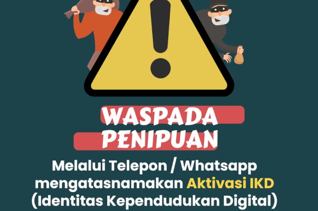 WASPADA PENIPUAN!