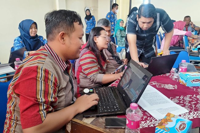 BIMTEK APLIKASI JAGA DESA  SE KECAMATAN KLATEN UTARA