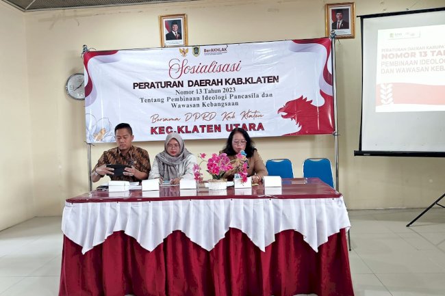 TANAMKAN NILAI KEBANGSAAAN, SISWA IKUTI SOSIALISASI PERDA IDEOLOGI PANCASILA