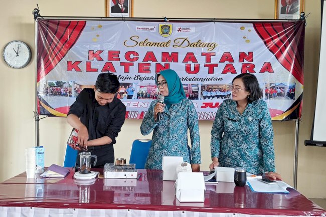 PKK KLATEN UTARA GAUNGKAN ANTI NARKOBA, SEKALIGUS ASAH SKILL LEWAT PELATIHAN BARISTA