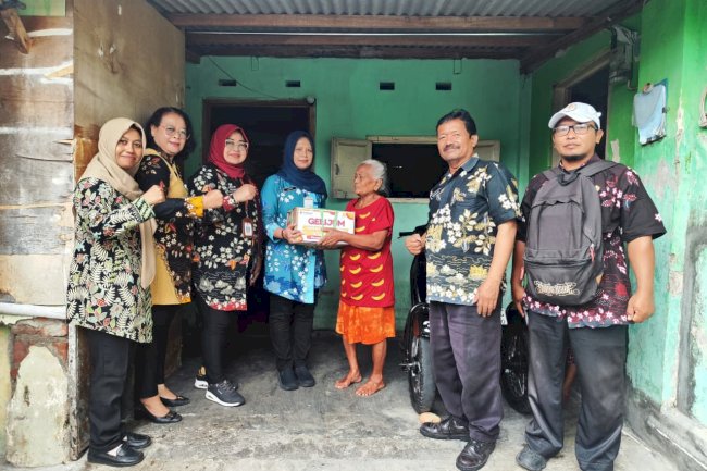 GELIJUM KECAMATAN KLATEN UTARA WUJUDKAN KEPEDULIAN SOSIAL DI BARENGLOR