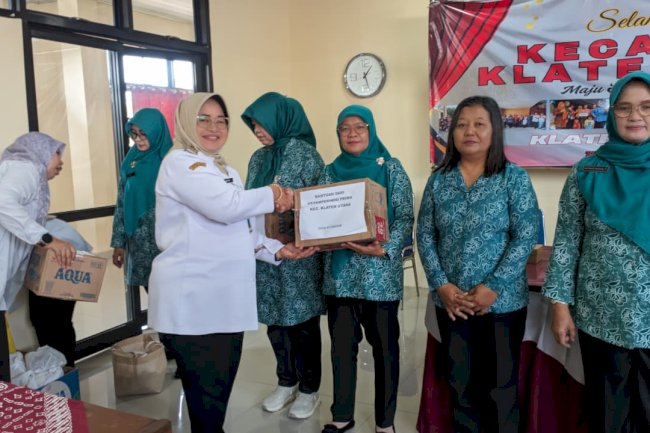 PEMBINAAN DAN KOORDINASI PKK KECAMATAN KLATEN UTARA DIIKUTI PERWAKILAN DESA DAN KECAMATAN