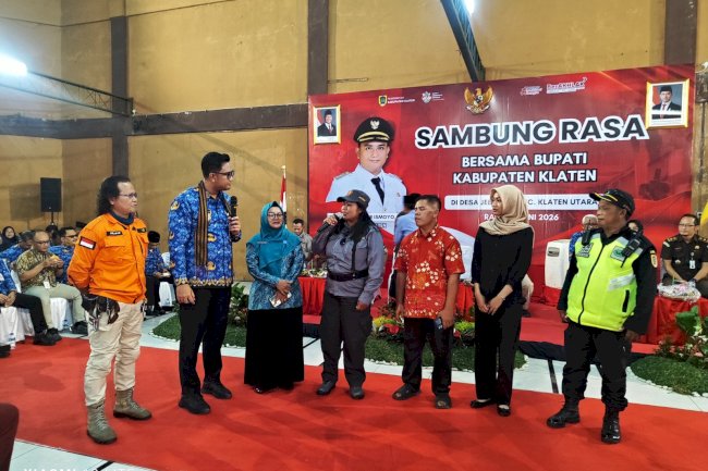 SAMBUNG RASA DI JEBUGAN, BUPATI KLATEN SERAP ASPIRASI WARGA DAN PERKUAT SEMANGAT JOGO TONGGO